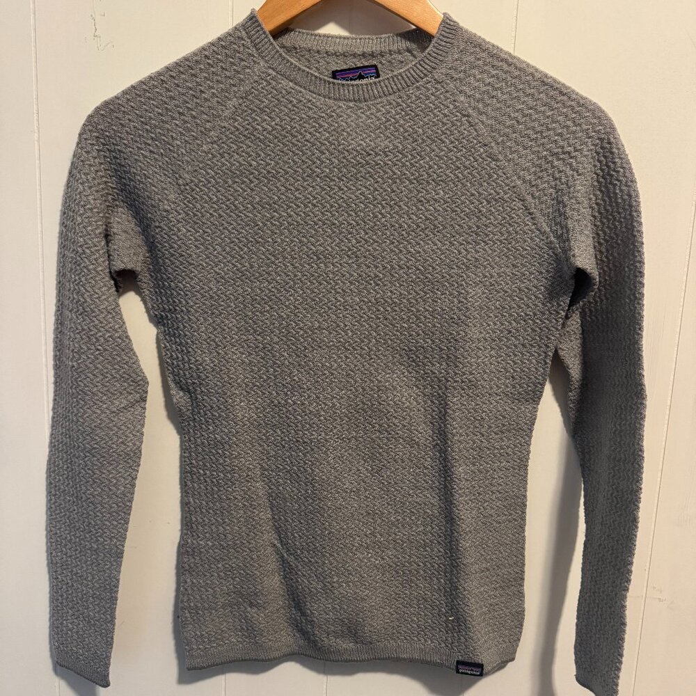 Women's Patagonia Crew Neck Gray Better Sweater Knit Crew, XS